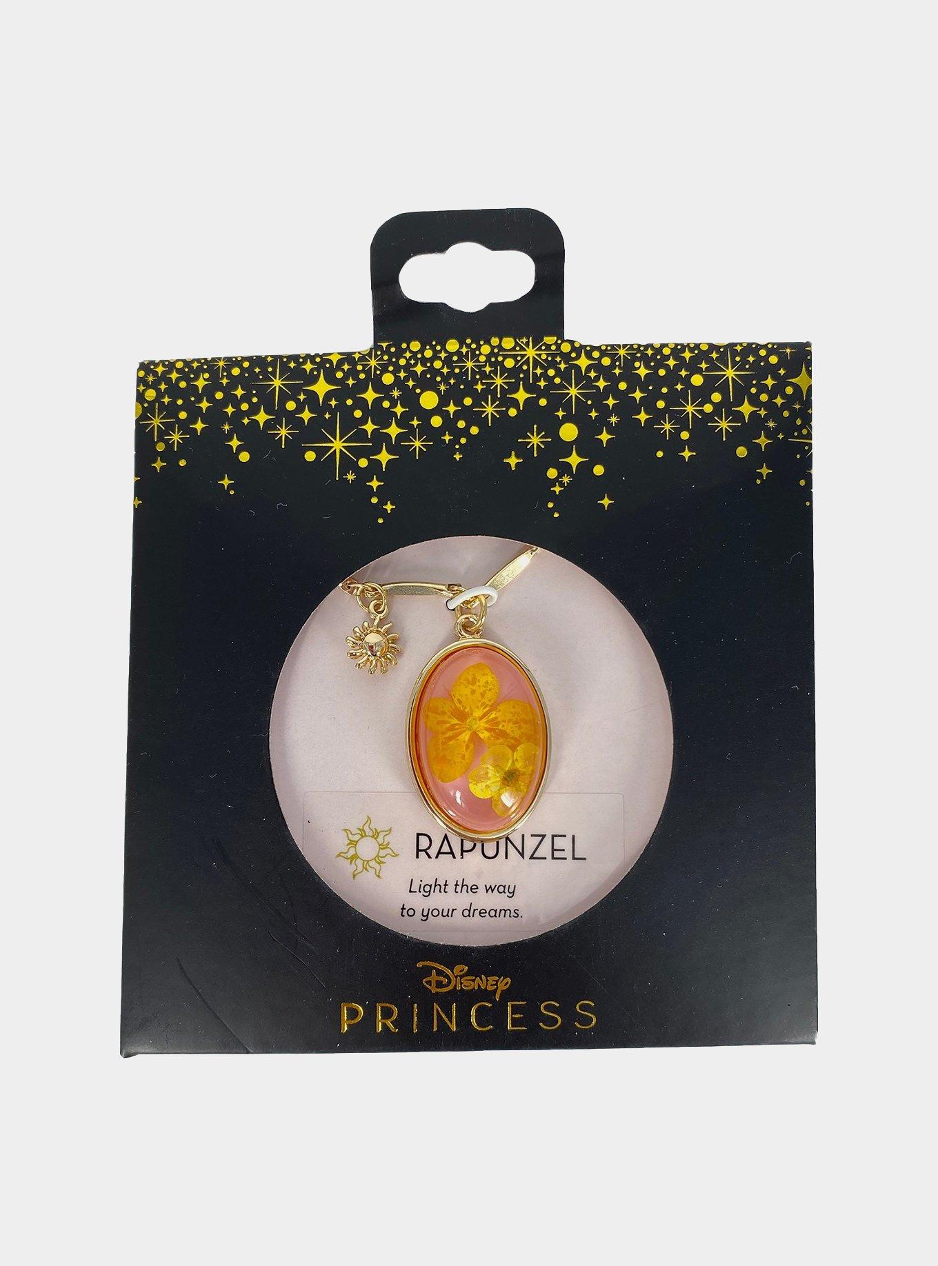 Disney Princess Rapunzel Dried Flower Necklace, , hi-res