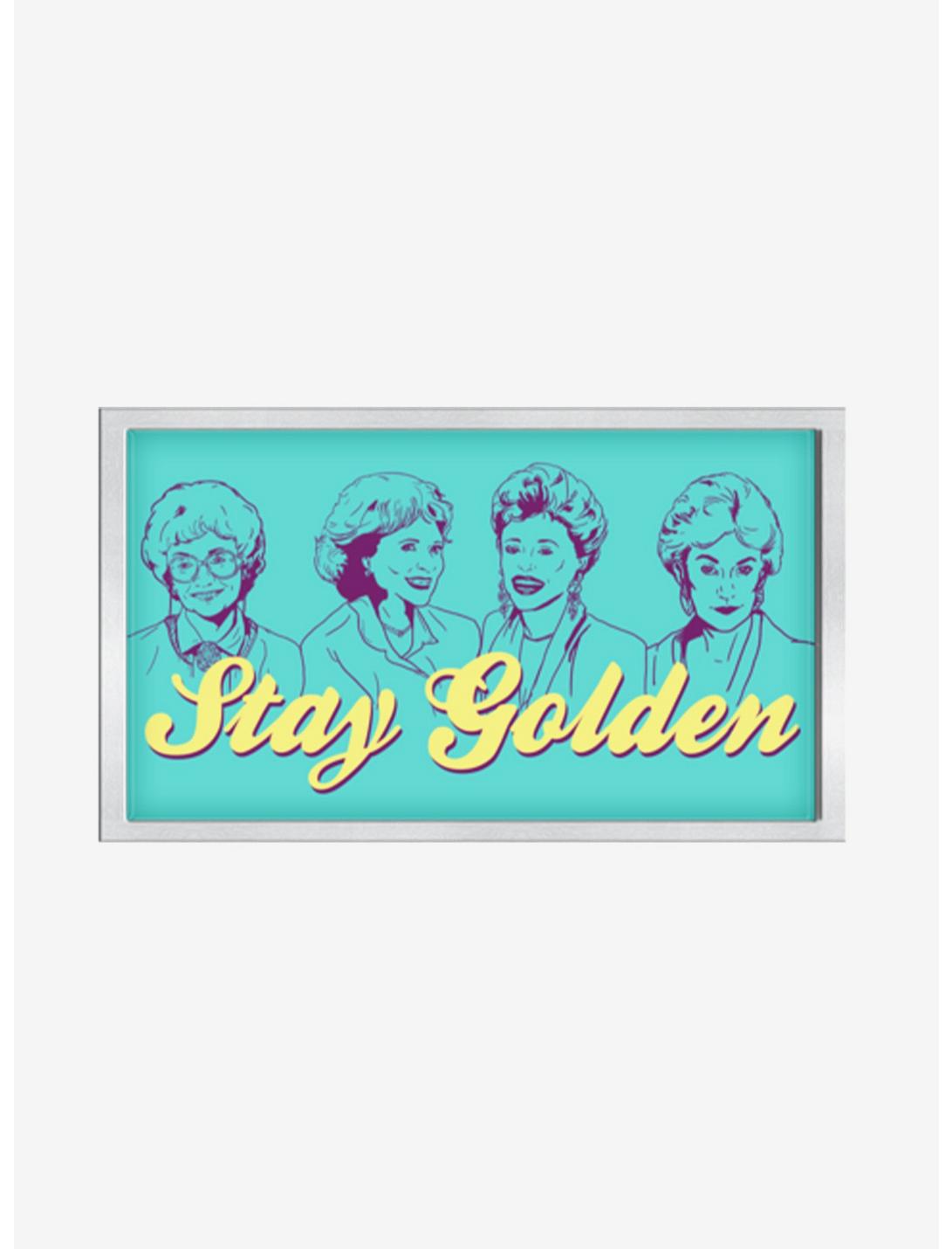 The Golden Girls Stay Golden Wood Wall Art, , hi-res