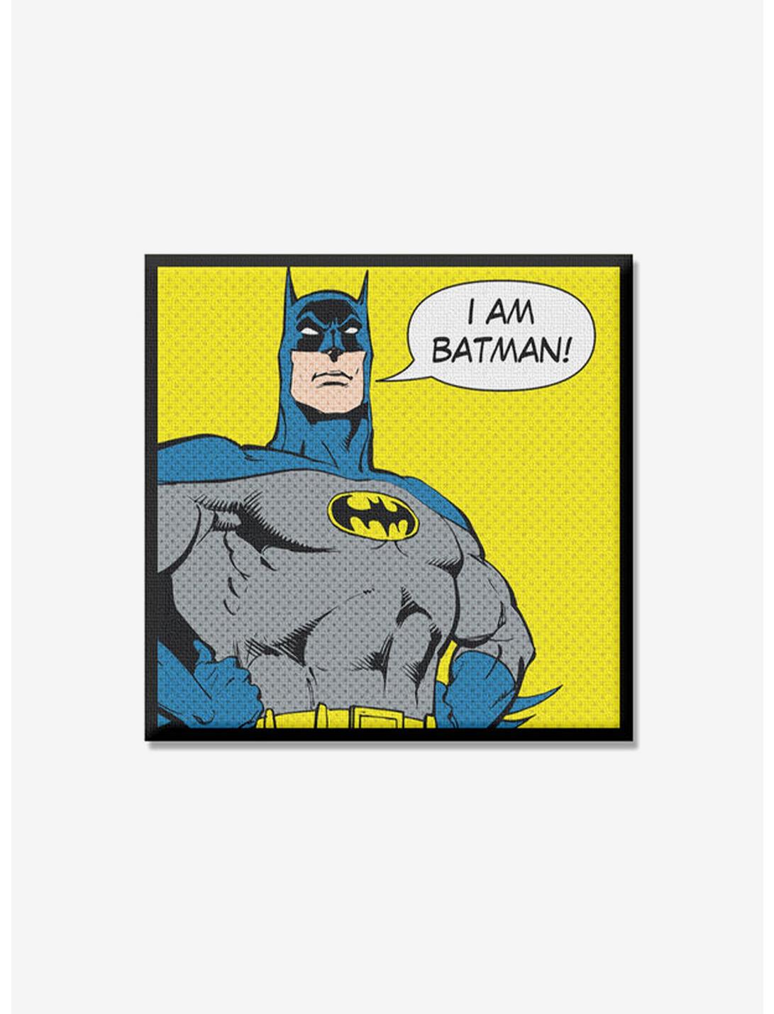 DC Comics Batman I Am Batman Canvas Wall Art, , hi-res