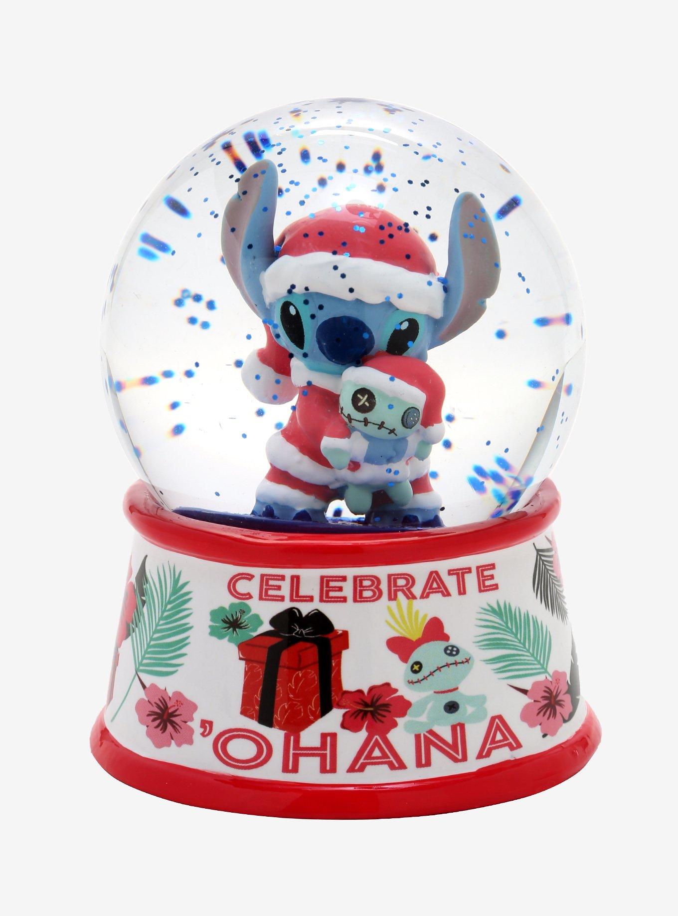 Disney Lilo & Stitch Santa Stitch Mini Snow Globe, , hi-res