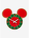 Disney Mickey Mouse Wreath Wall Clock, , hi-res