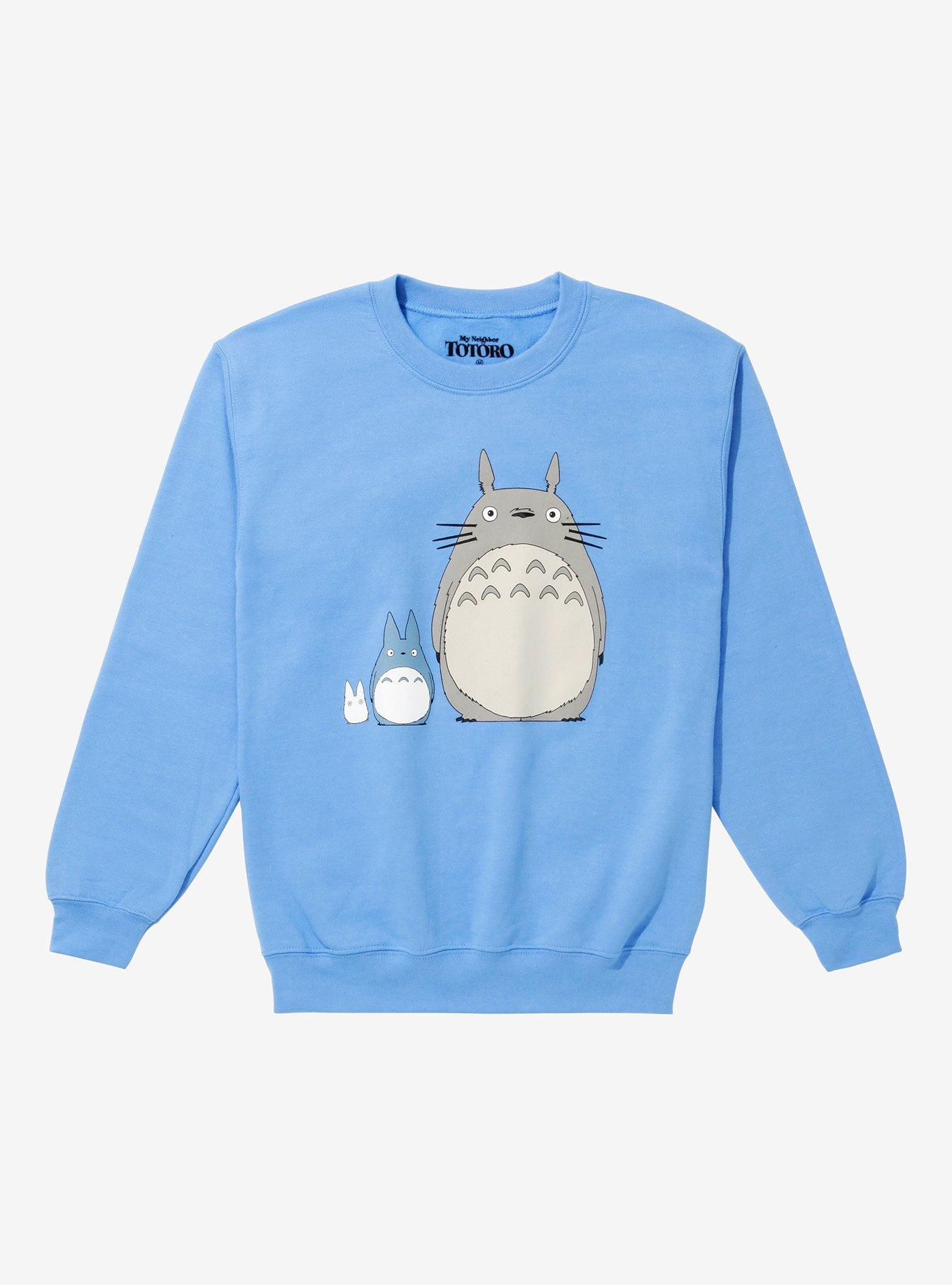 Studio Ghibli My Neighbor Totoro Blue Girls Sweatshirt, BLUE, hi-res