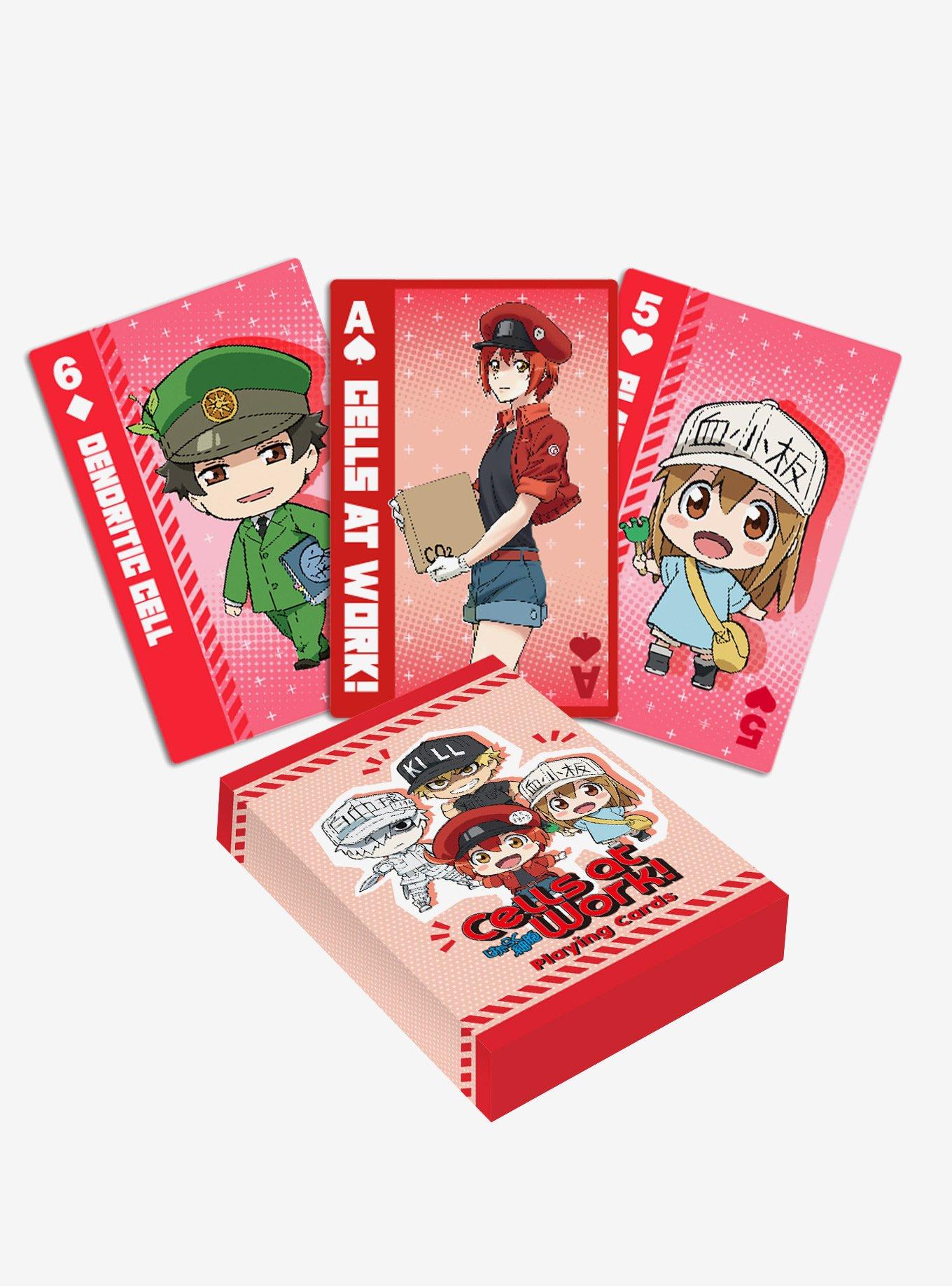 Cells at Work! Playing Cards, , hi-res