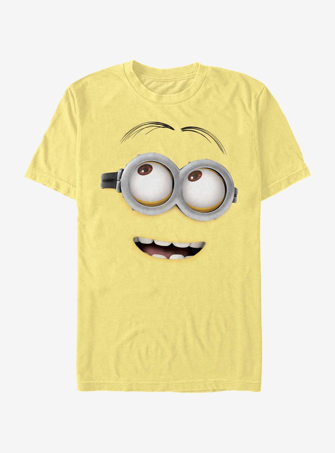 Minions Dave Big Face T-Shirt, , hi-res