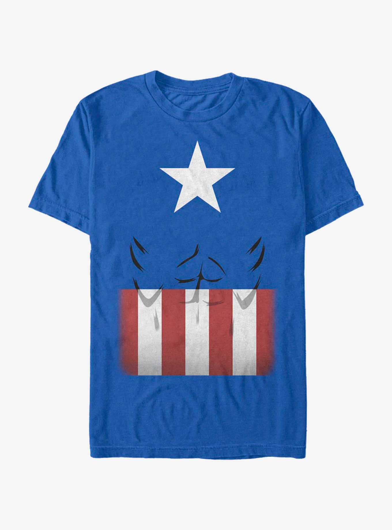 Marvel Captain America Cosplay Suit T-Shirt, , hi-res