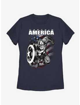 Marvel Captain America Legend Womens T-Shirt, , hi-res