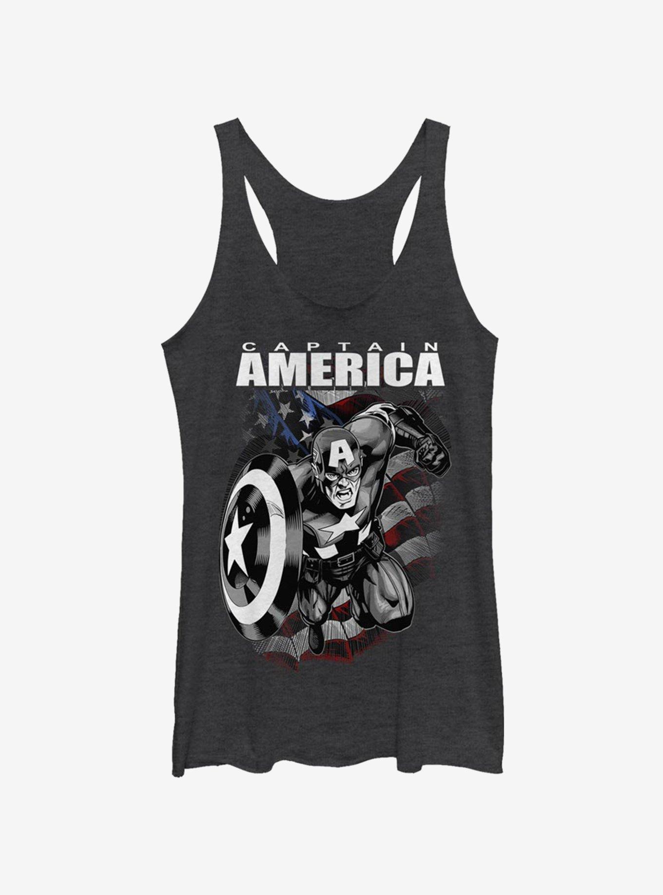 Marvel Captain America Legend Womens Tank Top, , hi-res