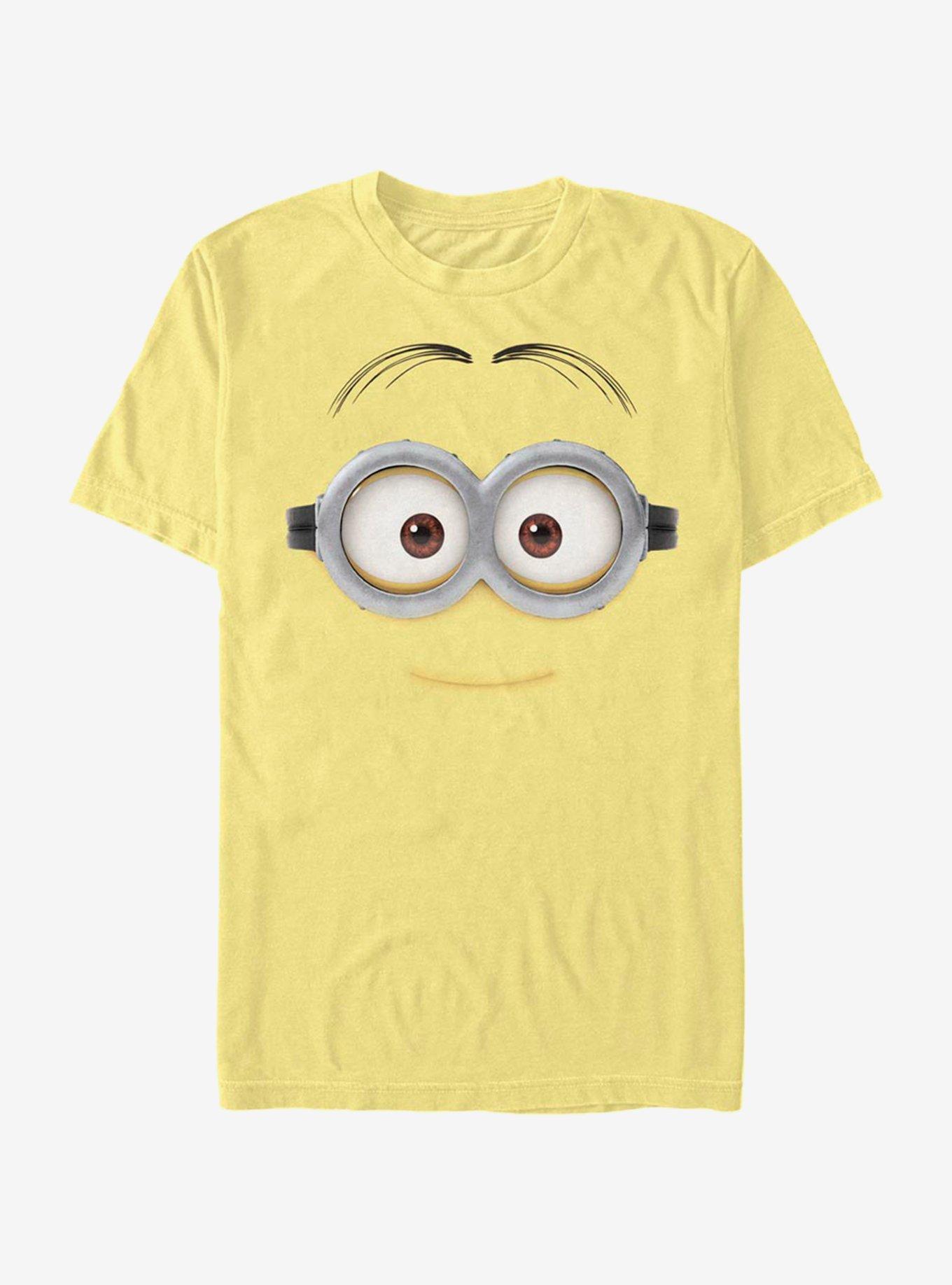 Minions Big Face Smile T-Shirt, BANANA, hi-res