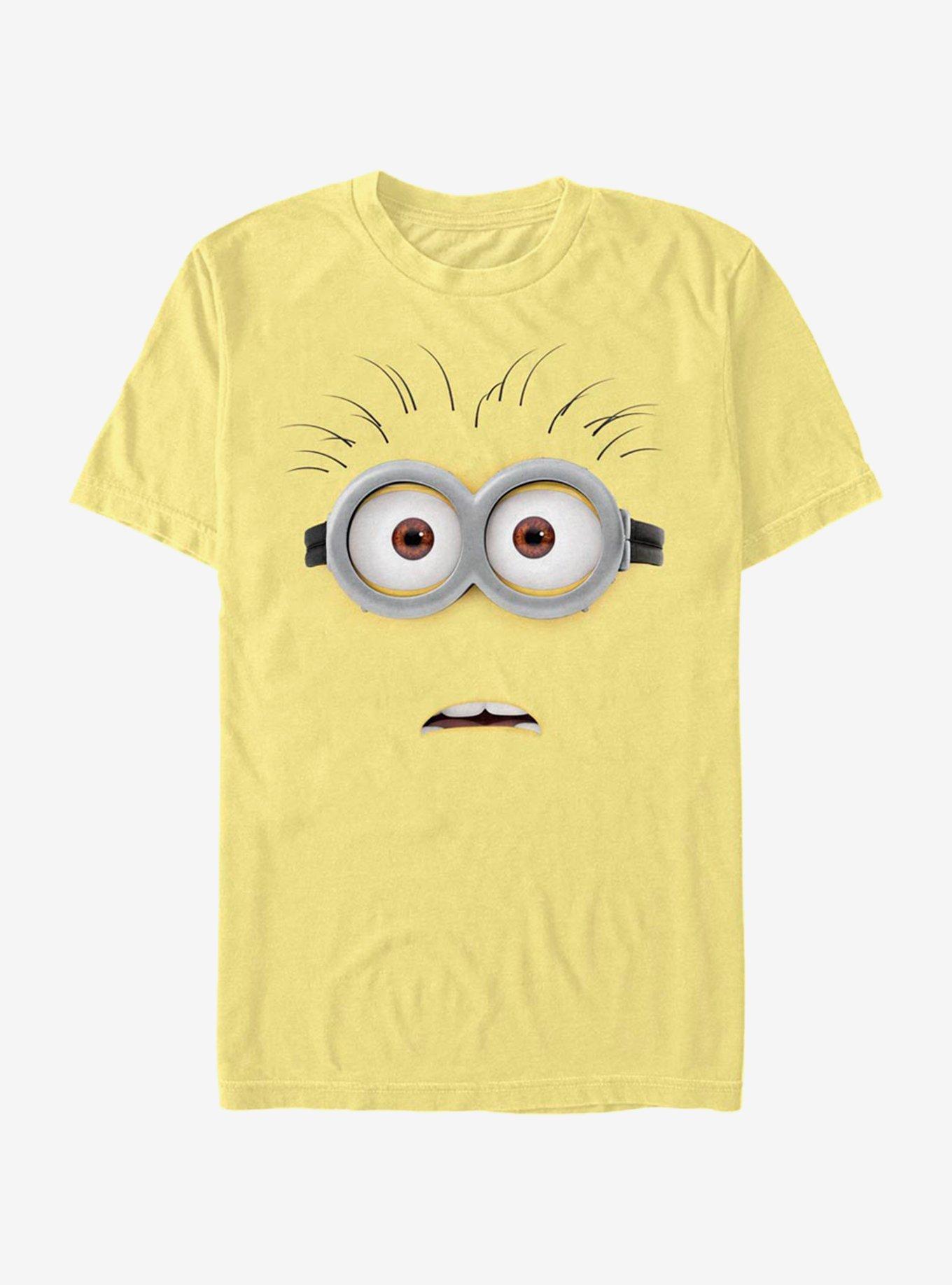 Minions Shocked T-Shirt - YELLOW | BoxLunch