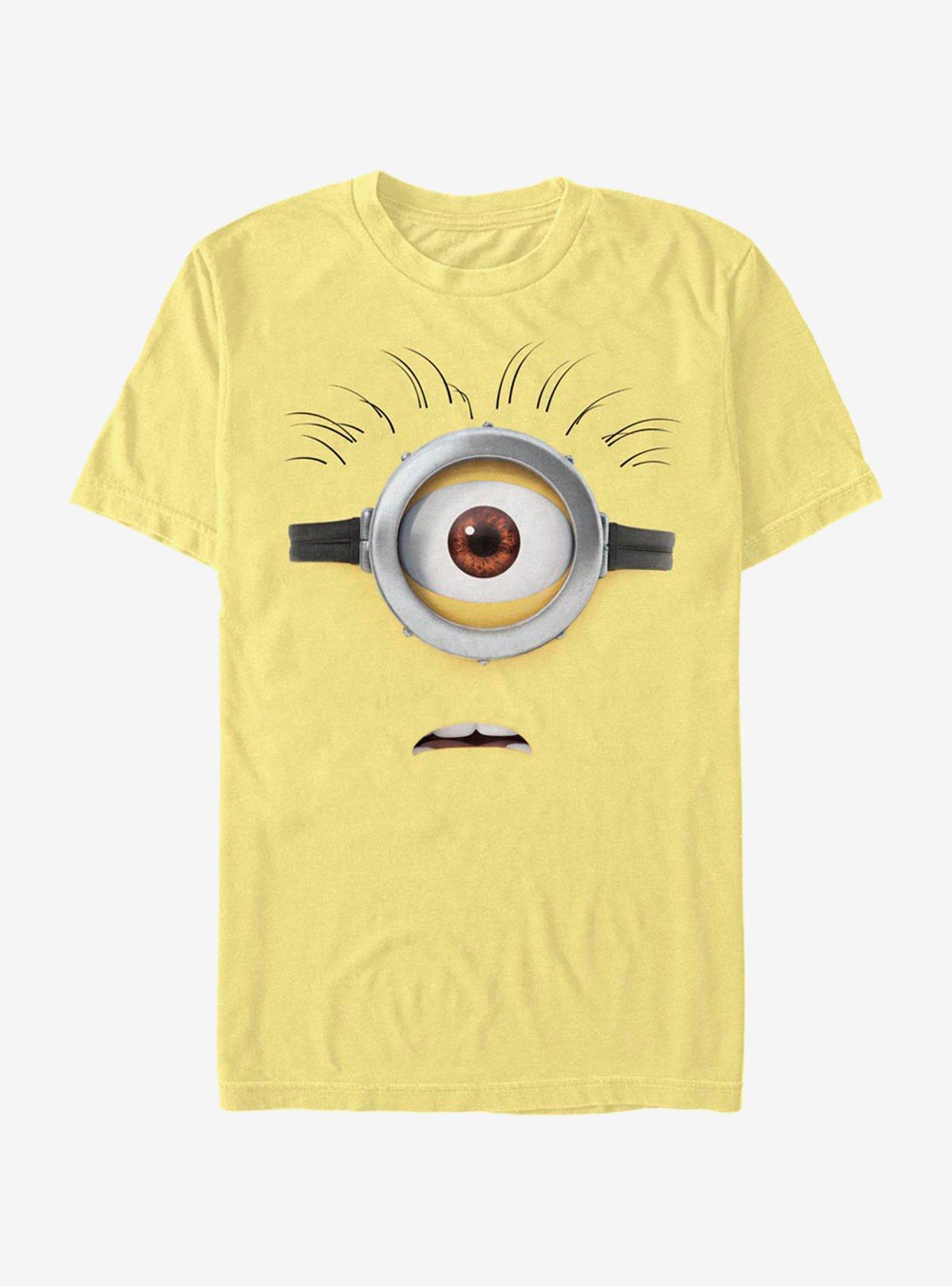 Minions Shocked Face T-Shirt, , hi-res