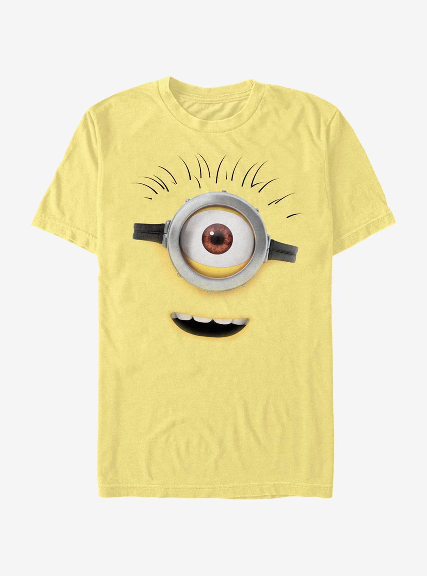 Minions Open Mouth Face T-Shirt, , hi-res