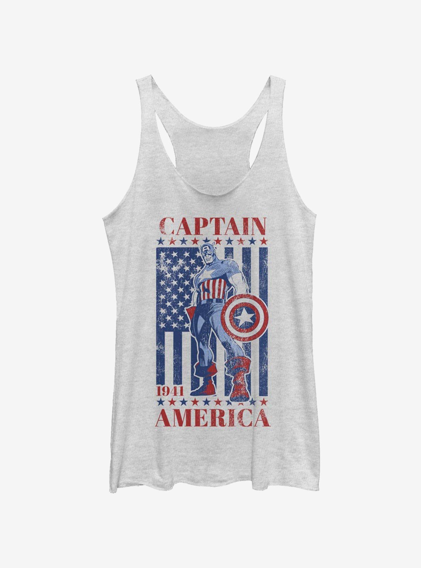 Marvel Captain America Legend Womens Tank Top, , hi-res
