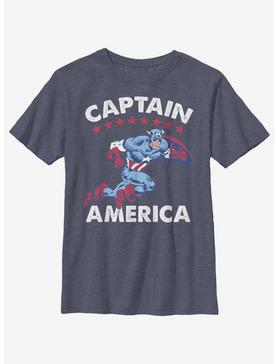 Plus Size Marvel Captain America Americana Youth T-Shirt, , hi-res
