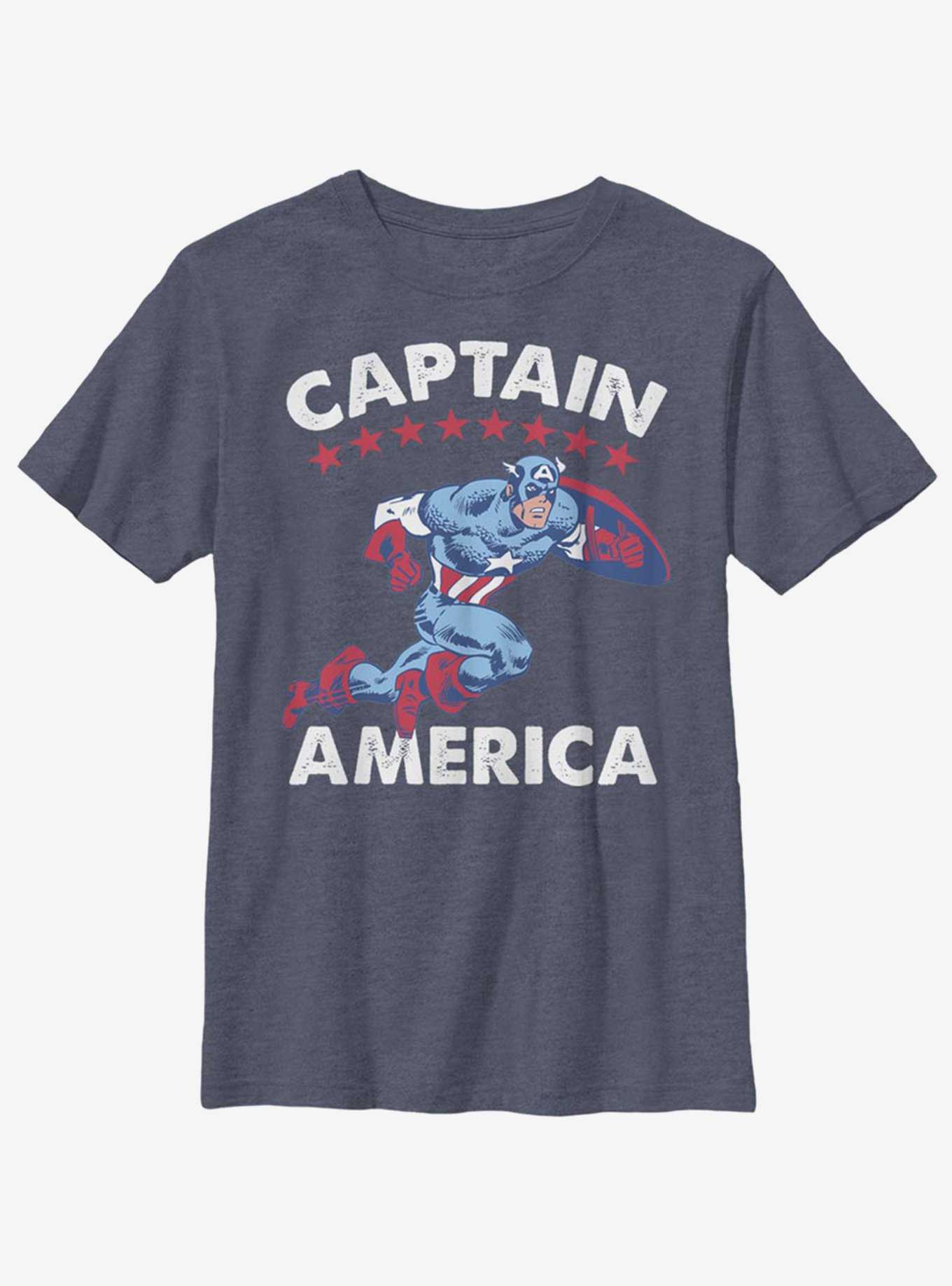Marvel Captain America Americana Youth T-Shirt, , hi-res