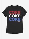 Coke Red White And Coke Womens T-Shirt, BLACK, hi-res