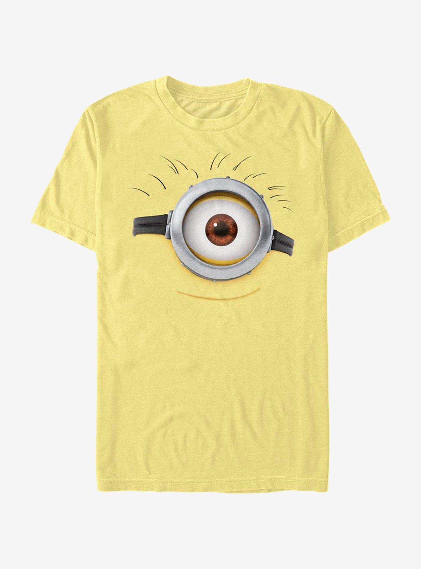 Minions Smile Face T-Shirt - YELLOW | BoxLunch