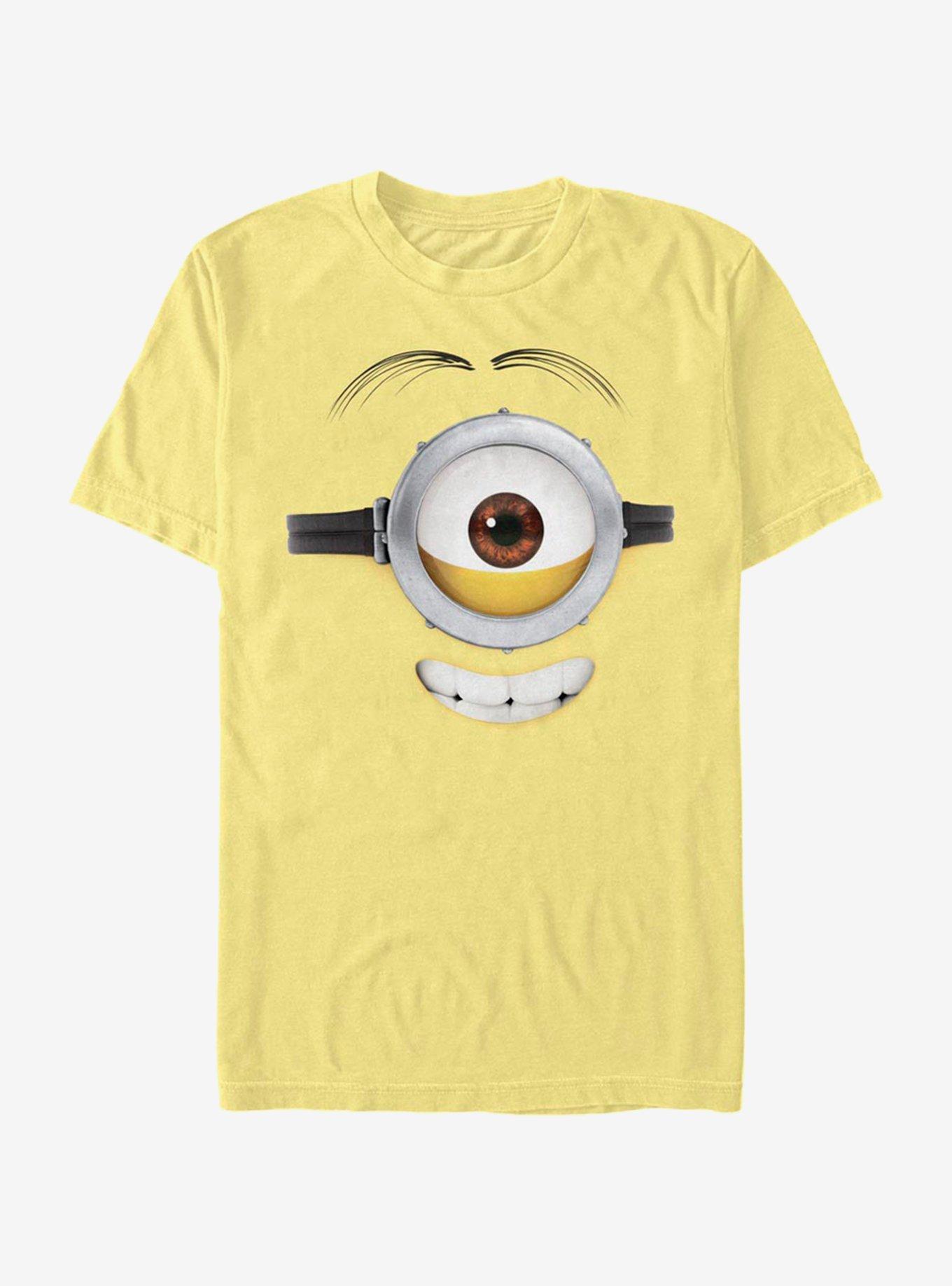 Minions Stuart Smile T-Shirt - YELLOW | BoxLunch