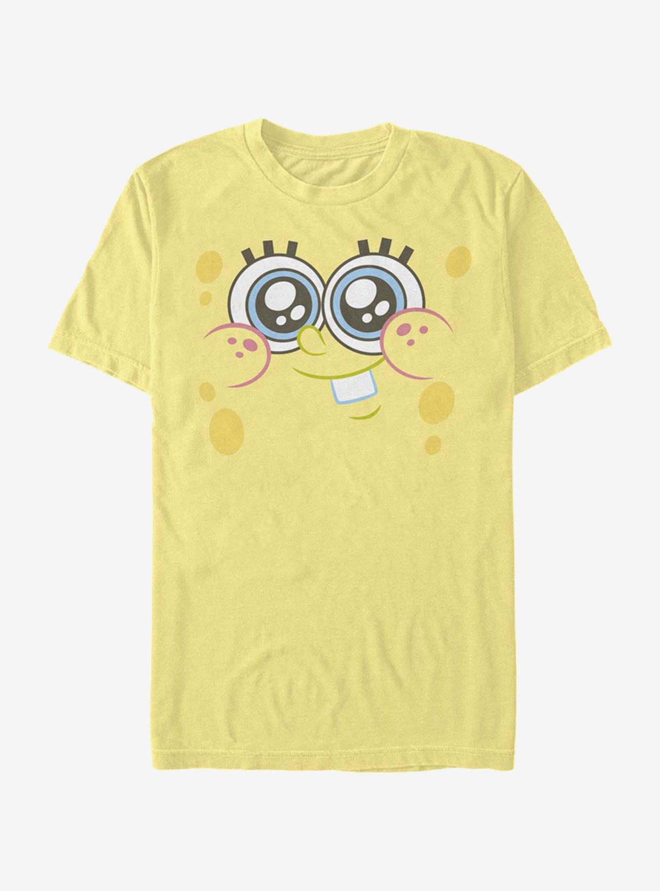 SpongeBob SquarePants Baby Sponge Big Face T-Shirt - YELLOW | BoxLunch