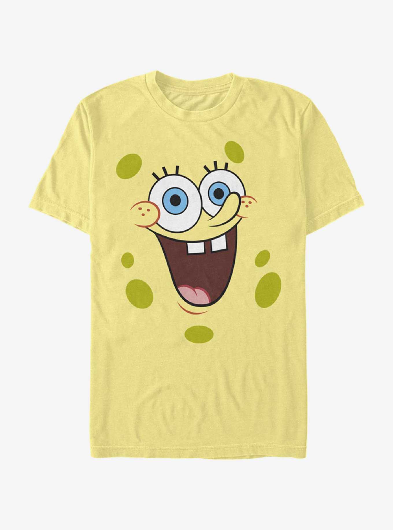 SpongeBob SquarePants Big Shiny Face T-Shirt, , hi-res