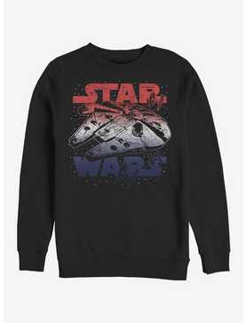 Star Wars Star Spangled Falcon Sweatshirt, , hi-res