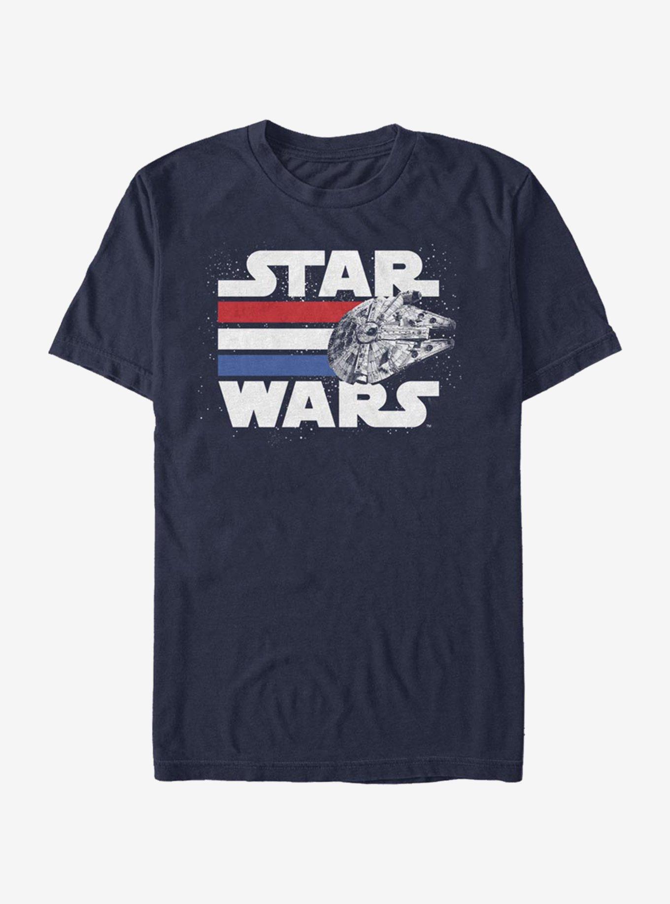 Star Wars Free Falcon T-Shirt, NAVY, hi-res