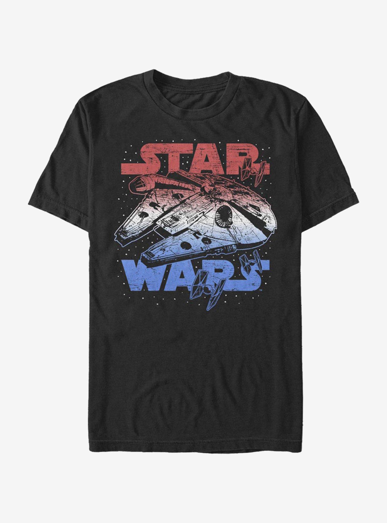 Star Wars Star Spangled Falcon T-Shirt, , hi-res