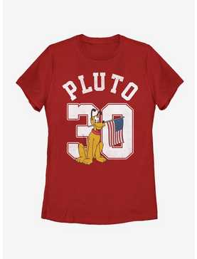 Disney Mickey Mouse Pluto Collegiate Womens T-Shirt, , hi-res