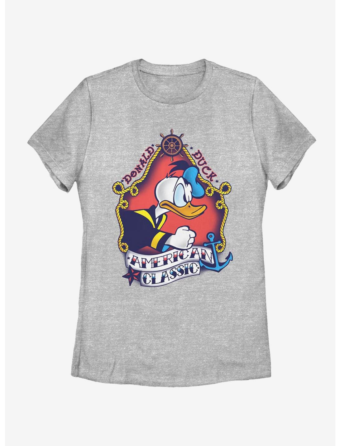 Disney Mickey Mouse Sailor Donald Flash Womens T-Shirt, ATH HTR, hi-res