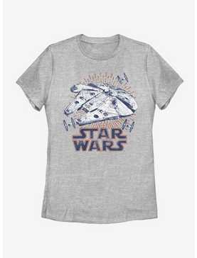 Star Wars Falcon Rays Womens T-Shirt, , hi-res