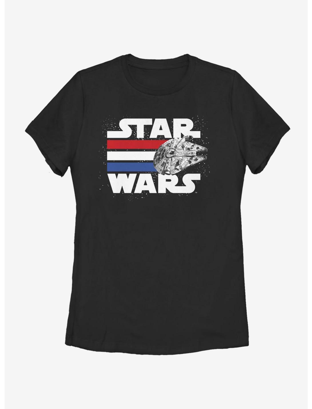 Star Wars Free Falcon Womens T-Shirt, BLACK, hi-res