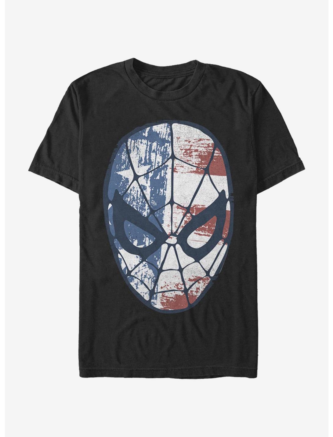 Marvel Spider-Man Spidey Americana T-Shirt, BLACK, hi-res