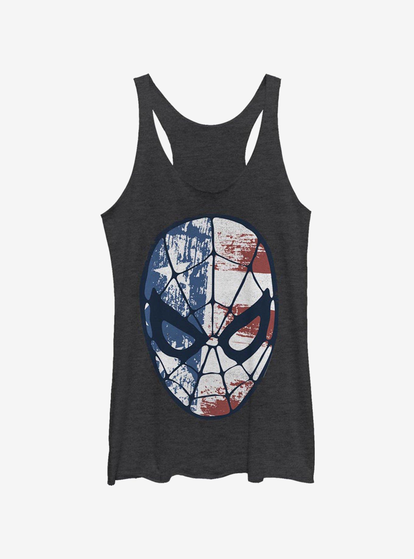 Marvel Spider-Man Spidey Americana Womens Tank Top, , hi-res