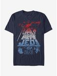 Star Wars Jedi Rasta T-Shirt, NAVY, hi-res