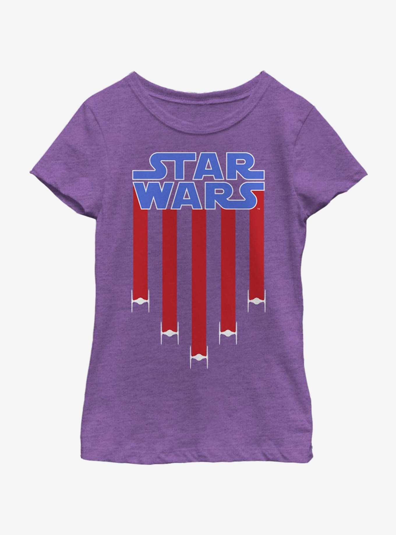Star Wars Star Banner Youth Girls T-Shirt, , hi-res
