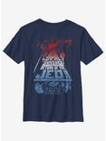 Star Wars Jedi Rasta Youth T-Shirt, NAVY, hi-res