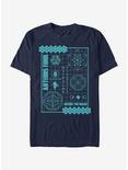 Disney Artemis Fowl Schematic T-Shirt, NAVY, hi-res