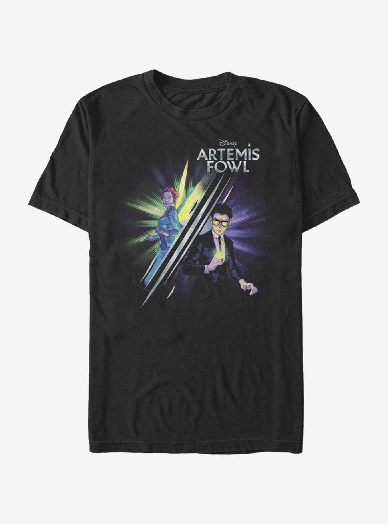Disney Artemis Fowl Holly Split T-Shirt, BLACK, hi-res
