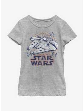 Star Wars Falcon Rays Youth Girls T-Shirt, , hi-res