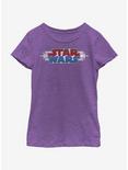 Star Wars Flight For Freedom Youth Girls T-Shirt, PURPLE BERRY, hi-res