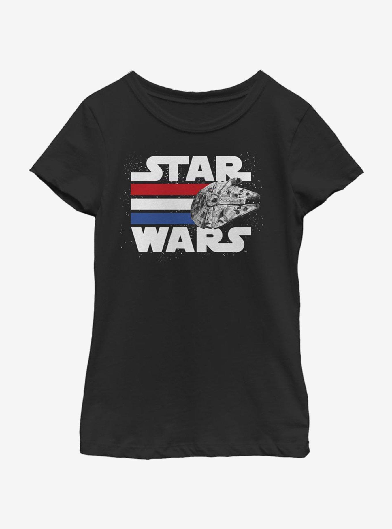 Star Wars Free Falcon Youth Girls T-Shirt, , hi-res