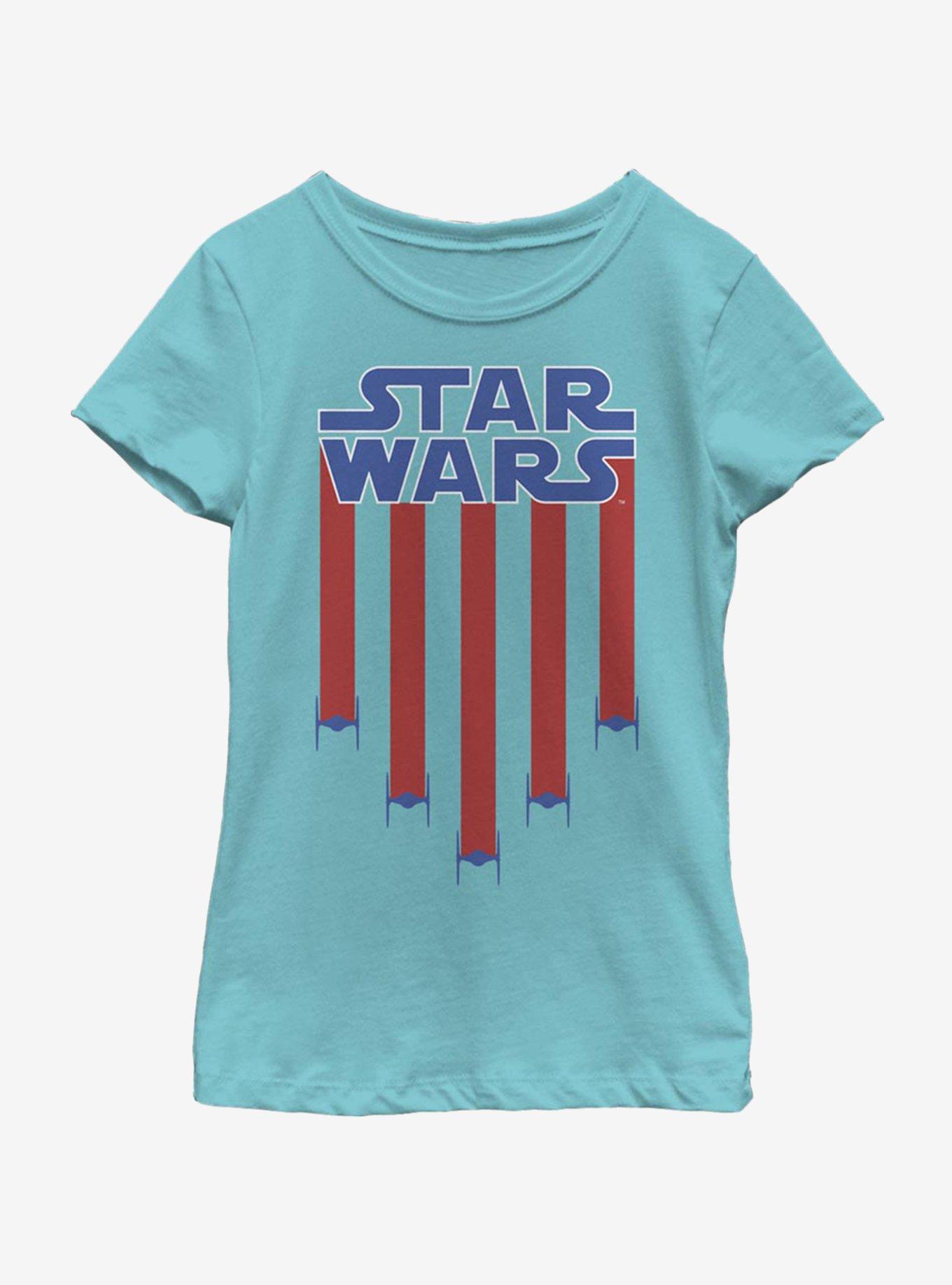 Star Wars Star Banner Youth Girls T-Shirt, , hi-res