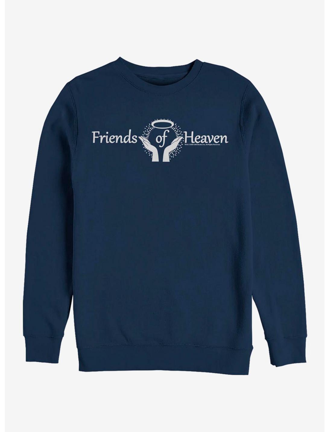 Dead To Me Friends Of Heaven Sweatshirt, NAVY, hi-res