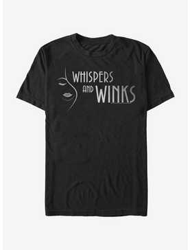 Dead To Me Whispers And Winks Horizontal Logo T-Shirt, , hi-res