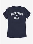 Dead To Me Mothering Team Womens T-Shirt, NAVY, hi-res