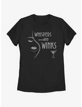 Dead To Me Whispers And Winks Logo Womens T-Shirt, , hi-res
