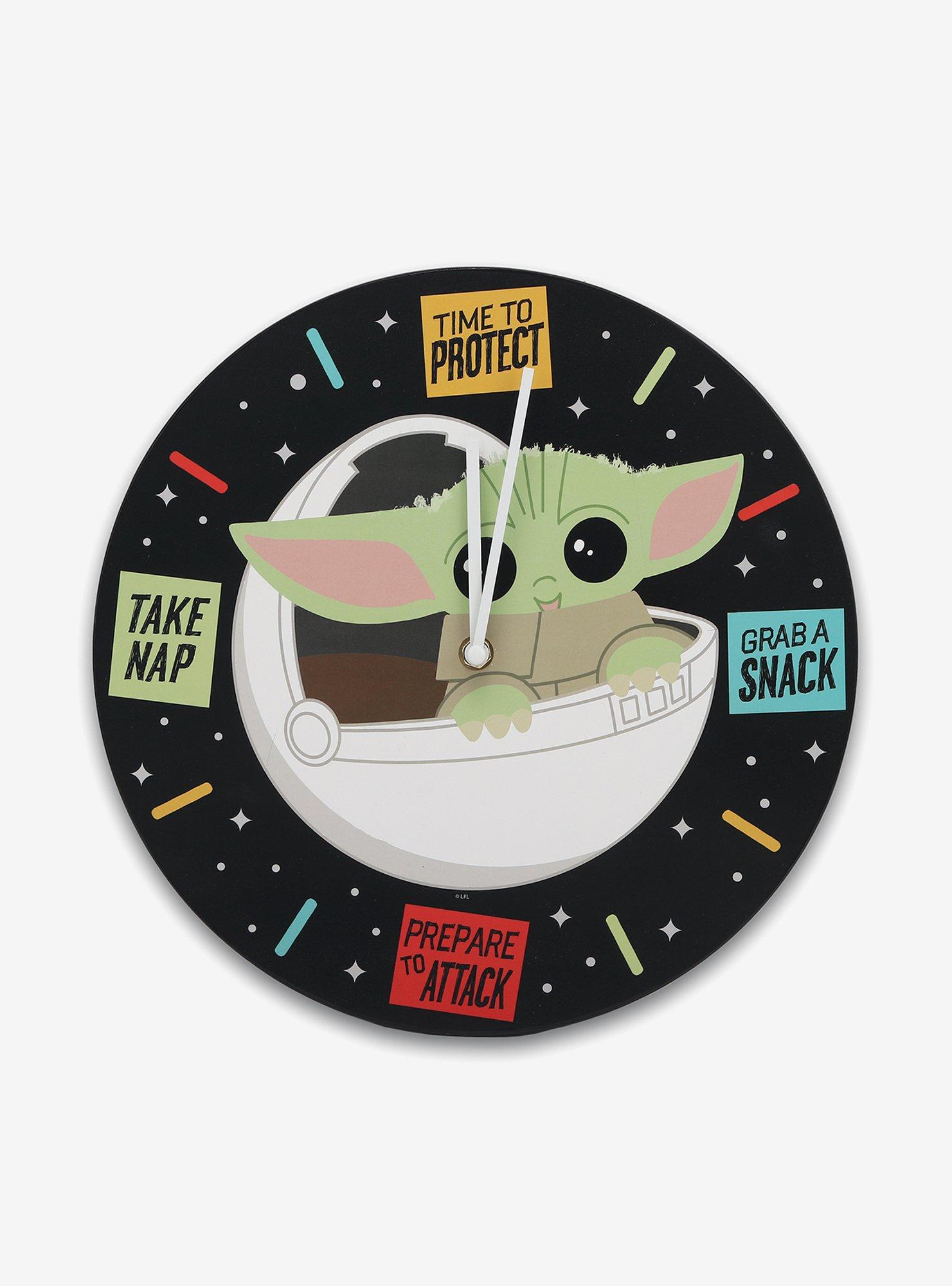 Star Wars The Mandalorian The Child Protect Snack Wall Clock, , hi-res