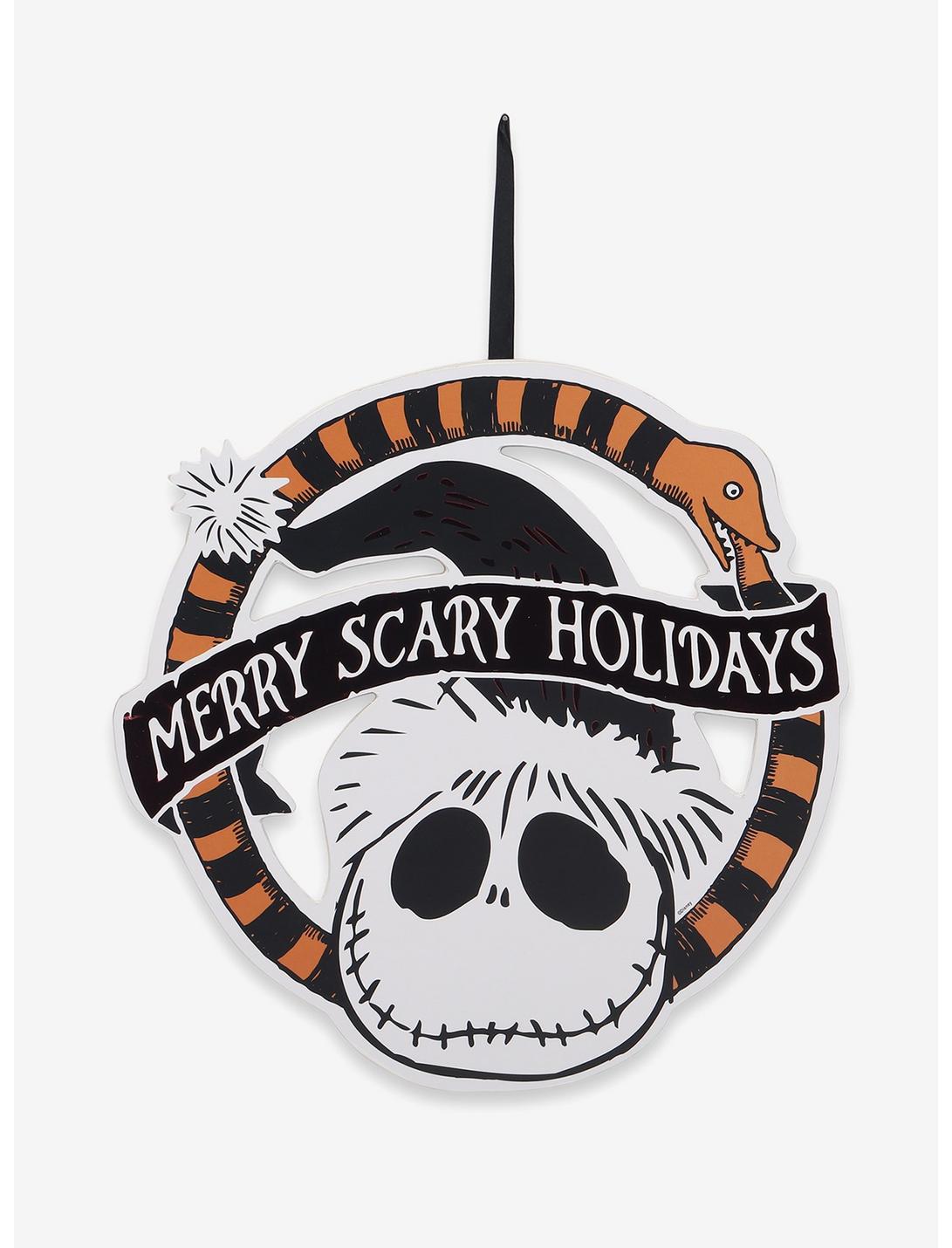 The Nightmare Before Christmas Merry Scary Holidays Snake Wreath, , hi-res