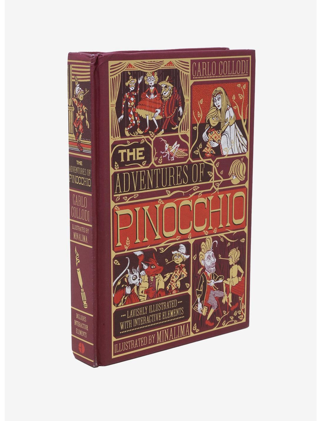 The Adventures of Pinocchio Book (Illustrated with Interactive Elements), , hi-res