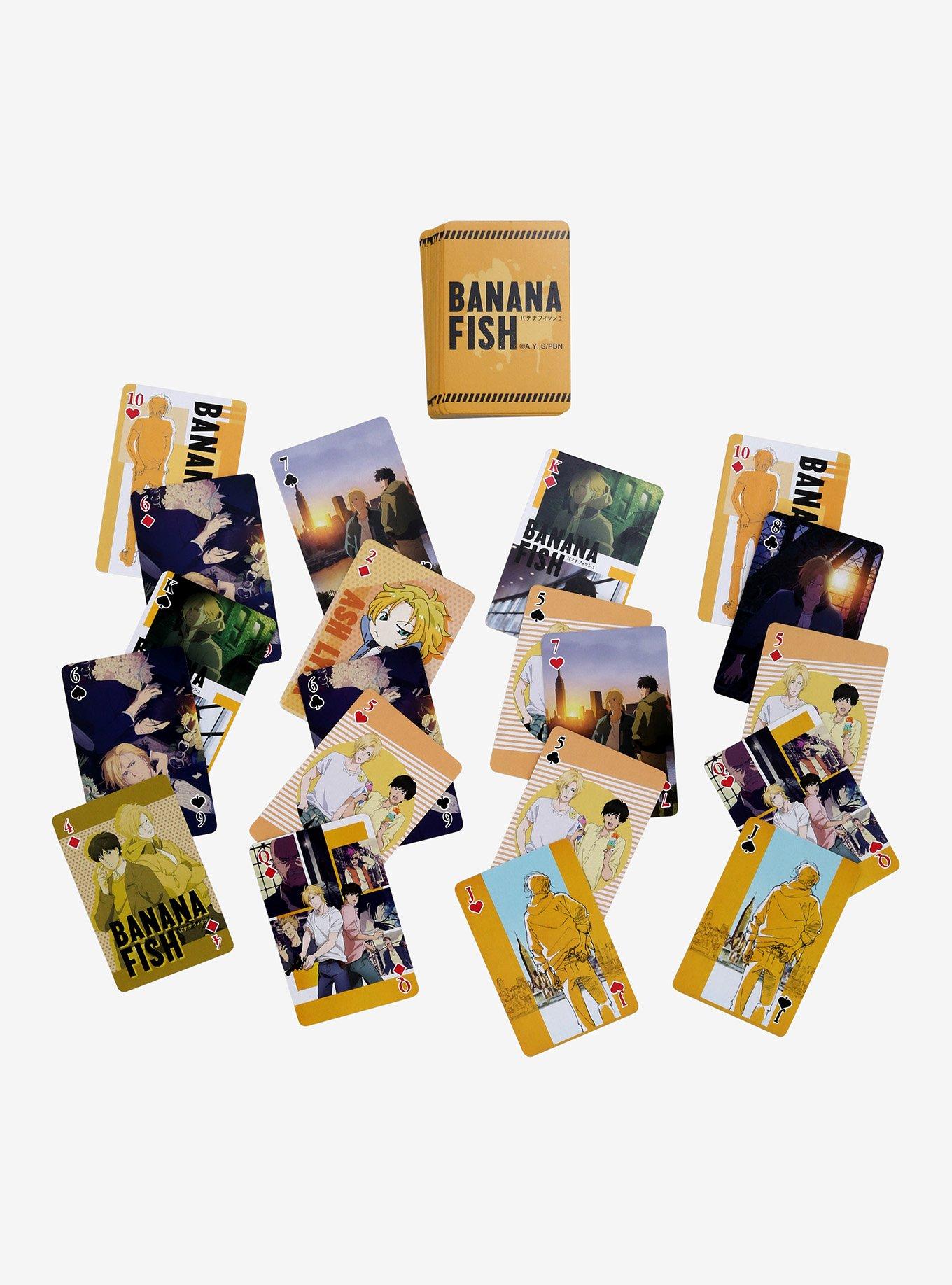Banana Fish Character Playing Cards | Hot Topic