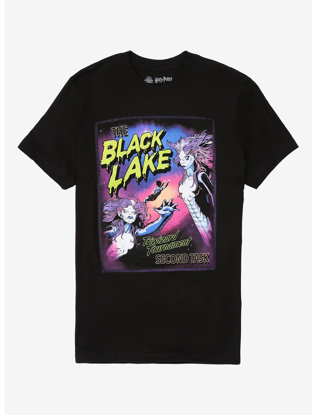 Harry Potter The Black Lake B-Movie T-Shirt, BLACK, hi-res